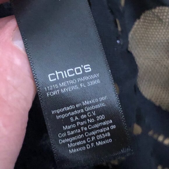 Chico's Travelers Metallic Cardigan - Whimsigoth - Picture 7 of 12